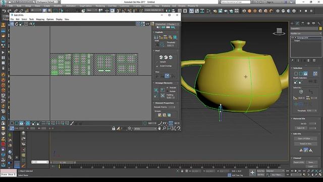 UDIM Texture : 3Ds Max , Substance Painter , VRAY смотреть онлайн