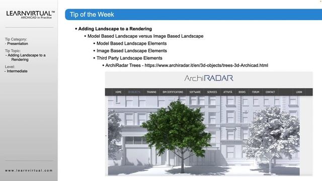 Adding Landscape to a Rendering смотреть онлайн