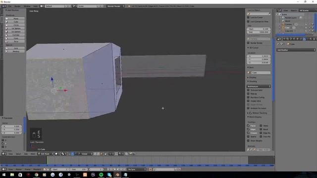Blender Quick Tutorials Episode 3 - Cutting holes смотреть онлайн