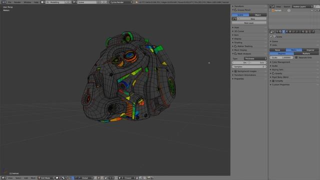Blender Video Tip: Mesh Analysis смотреть онлайн