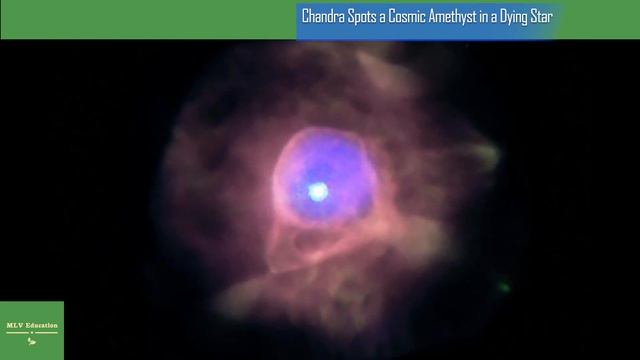 Chandra Spots A Cosmic Amethyst In A Dying Star