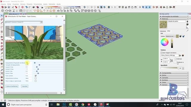 Aula 24 - Concregrama - Curso de Sketchup 2019 - BIM CURSOS смотреть онлайн