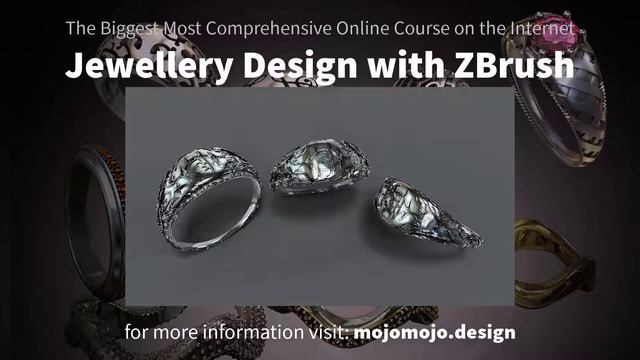 Creating Jewelry with ZBrush смотреть онлайн