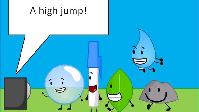 BFDI episode 14-Who can jump the highest? смотреть онлайн
