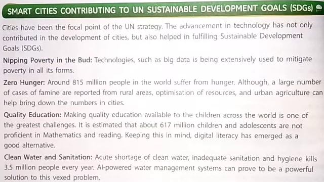 Smart Cities Contributing To Un Sustainable Development Goals ( SDGs ) || Class - 8 , Computer 👍 смотреть онлайн
