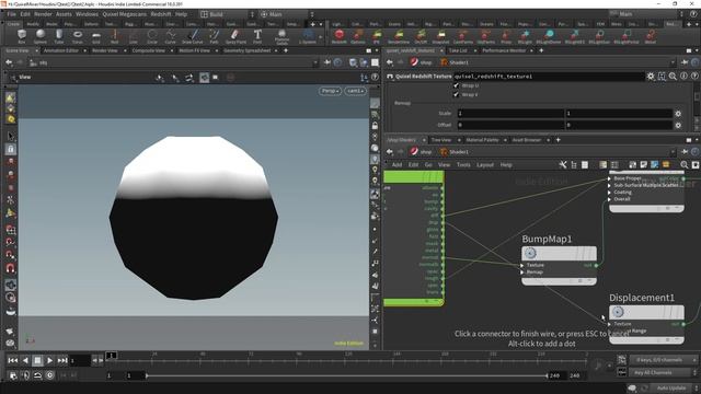 Redshift3D - Quixel - Houdini 18