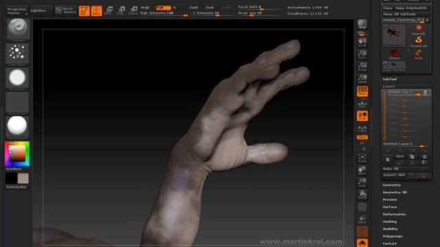 ZBrush Texturing: Base Colours (Part 2) смотреть онлайн