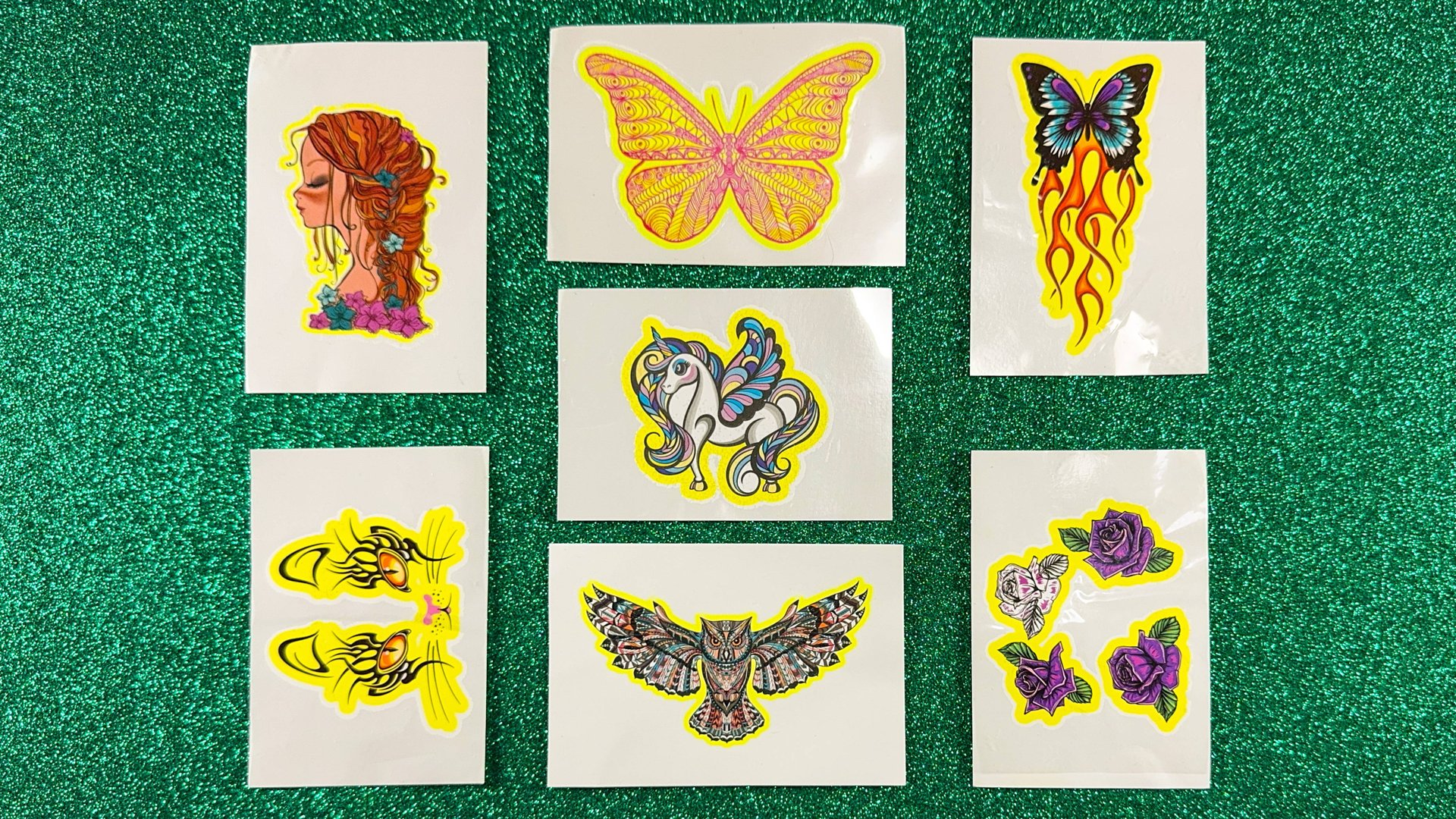 Переводные тату. Переводки. Детские татуировки.