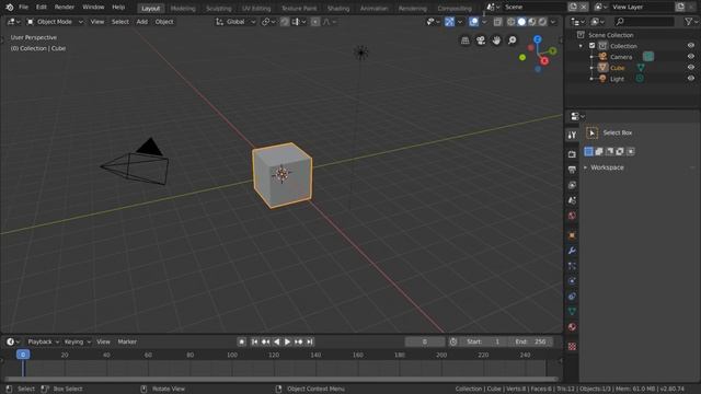 Interface Overview - Blender 2.80 Fundamentals смотреть онлайн