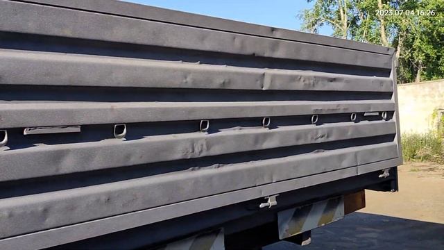 ООО "КИПИА СЕРВИС" Результат выполнения работ по пескоструйной обработке кузова грузового автомобил смотреть онлайн