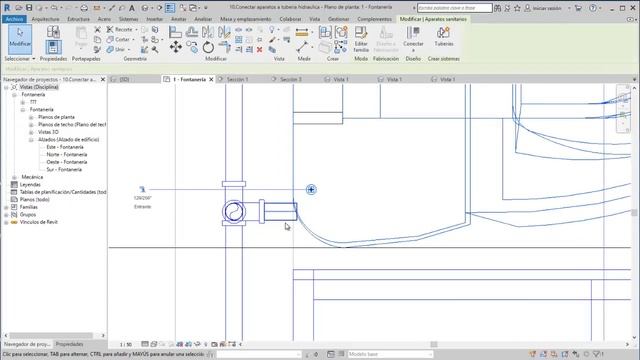 Curso basico Revit MEP 2019 (Fontaneria) parte 2 - Tutorial prara principiantes - En español смотреть онлайн