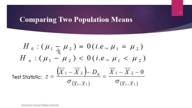 Comparing Two Population Means: Independent Sampling смотреть онлайн