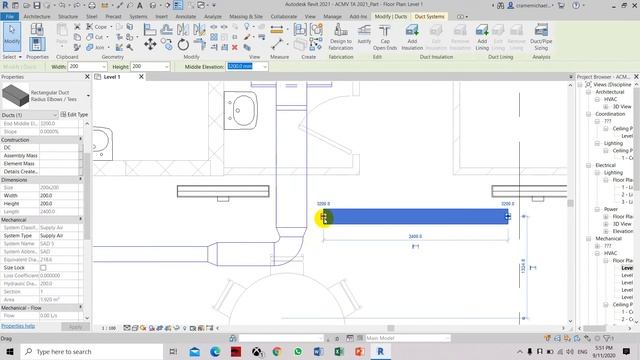 How To Start Air Conditioning System Layout in Revit смотреть онлайн