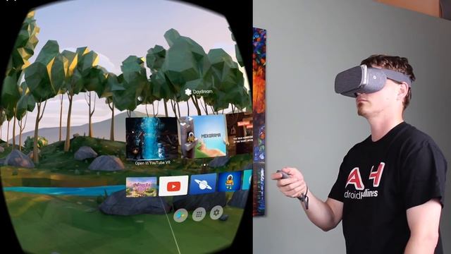 Google Daydream View VR Headset Review смотреть онлайн