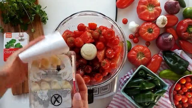 Restaurant Style Salsa Using FRESH Garden Tomatoes