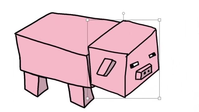 Pig does some funky dance moves to Pigstep смотреть онлайн