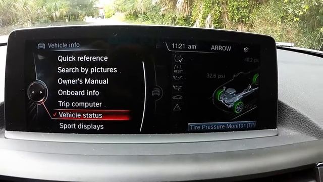 BMW TIRE PRESSURE LIGHT RESET TPMS смотреть онлайн