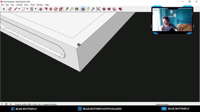 Blue Butterfly Live Stream | 3D Animation Workshop