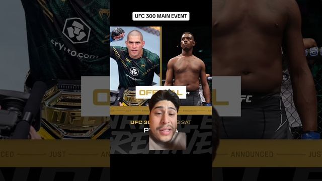 UFC 300 main event смотреть онлайн