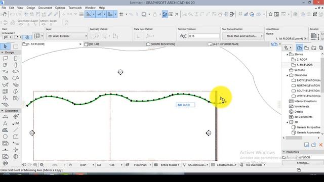 TUTORIAL ARCHICAD 20 shell tool смотреть онлайн