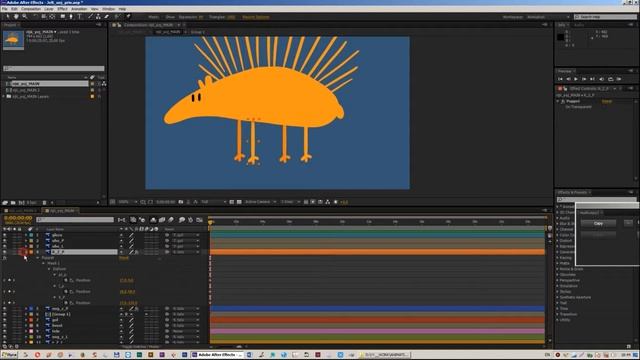 Урок 2: привязываем желтого ежа в Adobe After Effects смотреть онлайн