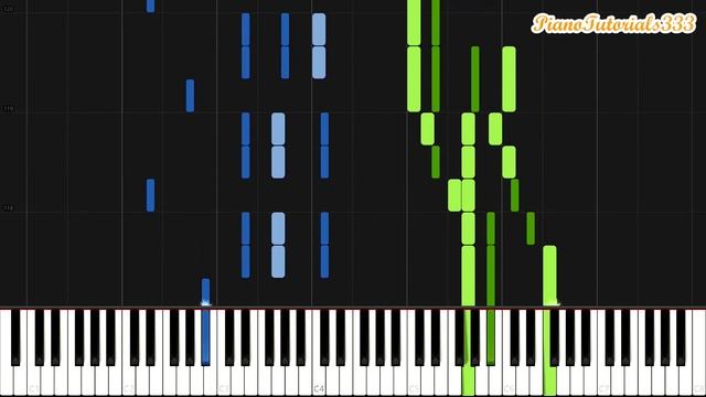 Waltz No. 2 - Shostakovich (Piano Tutorial) [Synthesia] смотреть онлайн