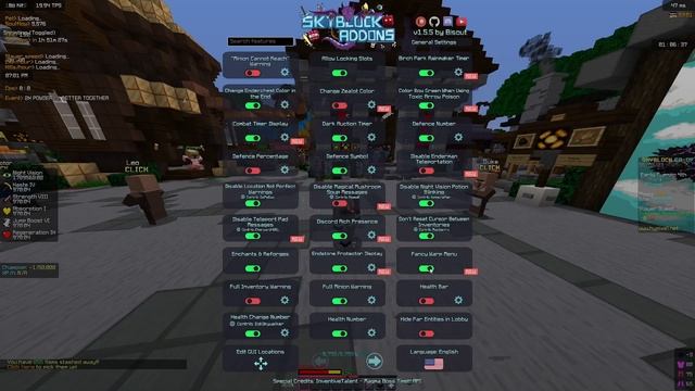 ALL MY MODS USED FOR MONEY AND COSMETICS!!! | Hypixel Skyblock смотреть онлайн