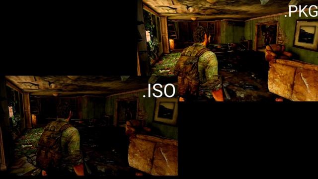 TLOU PS3 SSD test .PKG vs .ISO смотреть онлайн