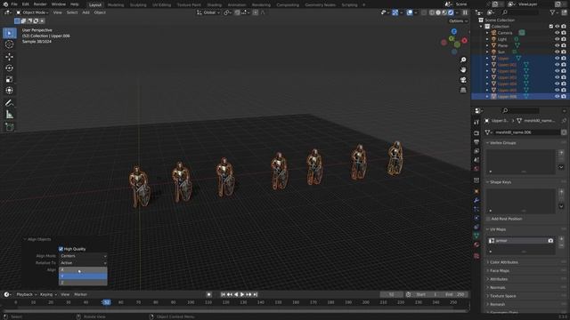 [3.3] Blender Tutorial: Tidy Up Your Scene; Align Models on an Axis смотреть онлайн