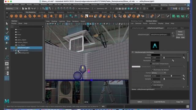 3D Intro: HDRI & Arnold Lighting смотреть онлайн