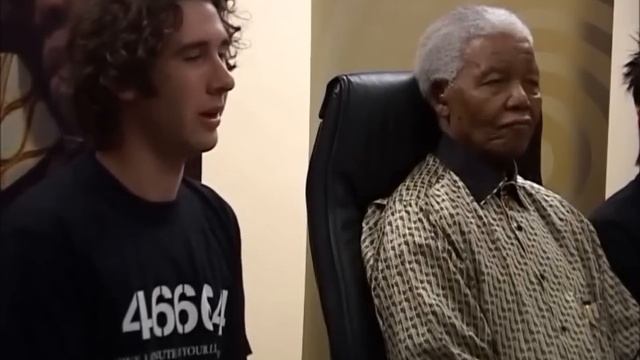 Nelson Mandela and Josh Groban смотреть онлайн