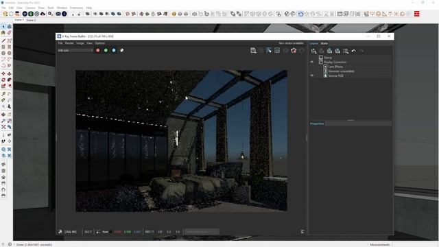 SketchUp VRay 5 Bedroom Interior #5 смотреть онлайн