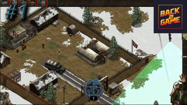 Commandos: Behind Enemy Lines #1. Миссия 1 "Боевое крещение". Миссия 2 "Тихий взрыв"