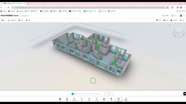 3D골조 물량산출 | 2.3D골조 뷰잉(Viewing) | AutoDesk Revit Viewer смотреть онлайн