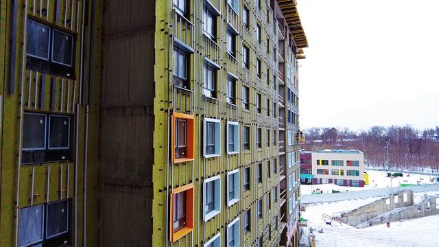 ЖК «Ильинойс» — съёмка с воздуха февраль 2025 смотреть онлайн