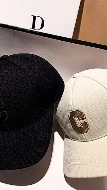 Kpop Fashion Couple Baseball Cap: New C Letter Embroidered Hats for Men & Women смотреть онлайн