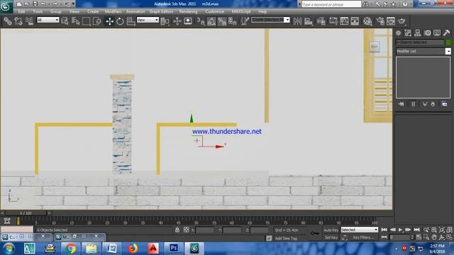 3DS MAX HOUSE MATERIALING AND TRIAL RENDERING смотреть онлайн