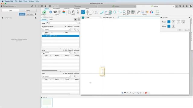 FFFE _01 Start an Electronics Project in Fusion 360 смотреть онлайн