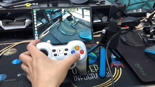 Use F710 Joystick to Control DJI Pocket2 смотреть онлайн