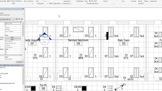 MEPPP Rectangular Universal Lighting Fixture for Revit смотреть онлайн