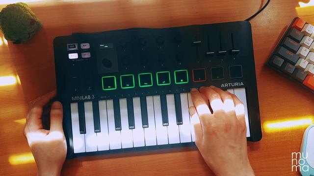 The Verve - Bittersweet Symphony / Arturia Minilab 3 смотреть онлайн