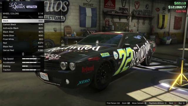 BRAVADO REDWOOD GAUNTLET CUSTOMIZATION|GTA ONLiNE смотреть онлайн