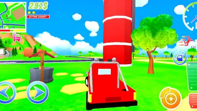 Tude Theft Wars Gameplay | Sasti GTA Gameplay 🔥 #tudetheftwars #cartoongame |  Tude Theft Wars Vide