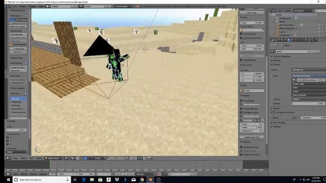 Waving In The Desert - My First Render (Blender) смотреть онлайн
