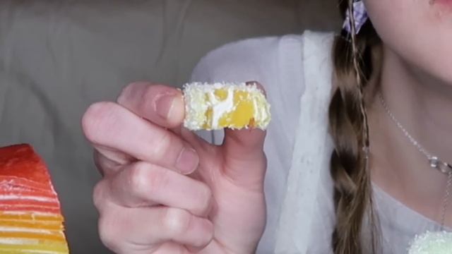 RAINBOW DESSERT MUKBANG! (Vegan) (No Talking)