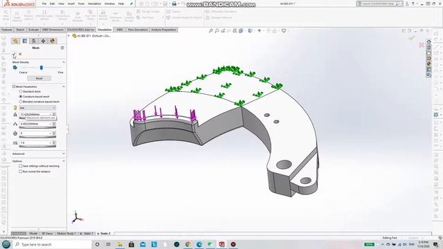 Solidworks 2019 Simulation - Static - 2 смотреть онлайн