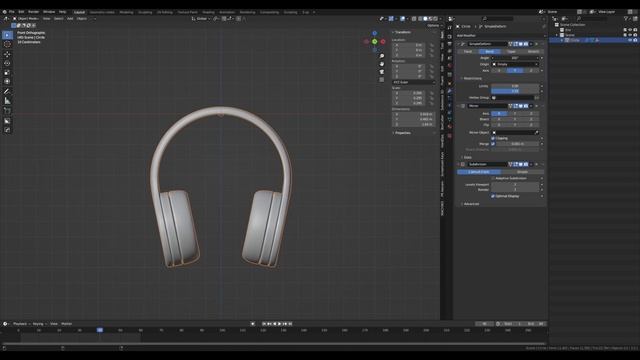 🎧 Headphone beats tutorial in Blender 3.2 ♫ (Part 1 of 2) смотреть онлайн