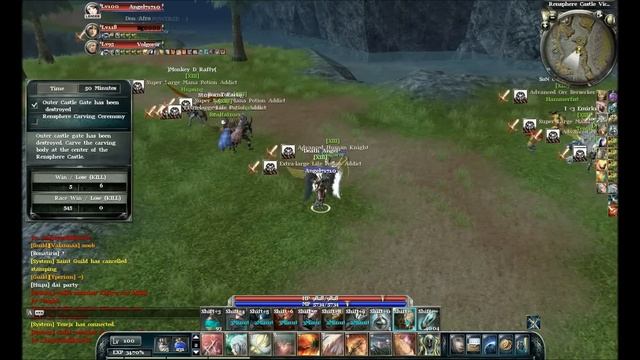 ArchLord Siege Battle [28/04/2013] Urzark Server. Epic Fight in Rensphere. смотреть онлайн