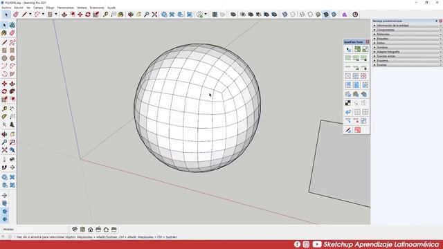 Extensiones Sketchup - QuadFace Tools - #Shorts смотреть онлайн