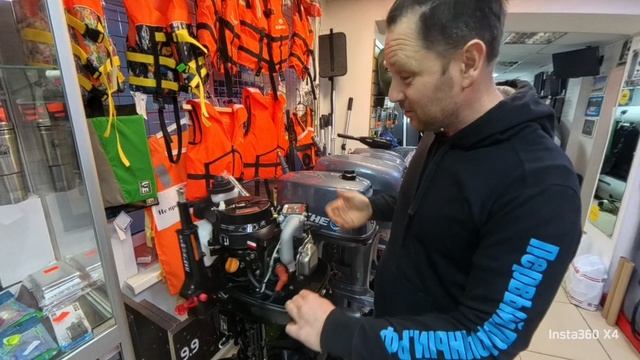 Лодочный мотор HDX F 5 BMS – надежность и экономичность для вашей лодки смотреть онлайн